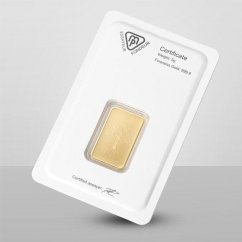 Investiční zlatý slitek 5g - Metalor