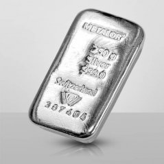 Investiční stříbrný slitek 250g - Metalor