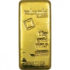 Investiční zlatý slitek 1000g - Valcambi